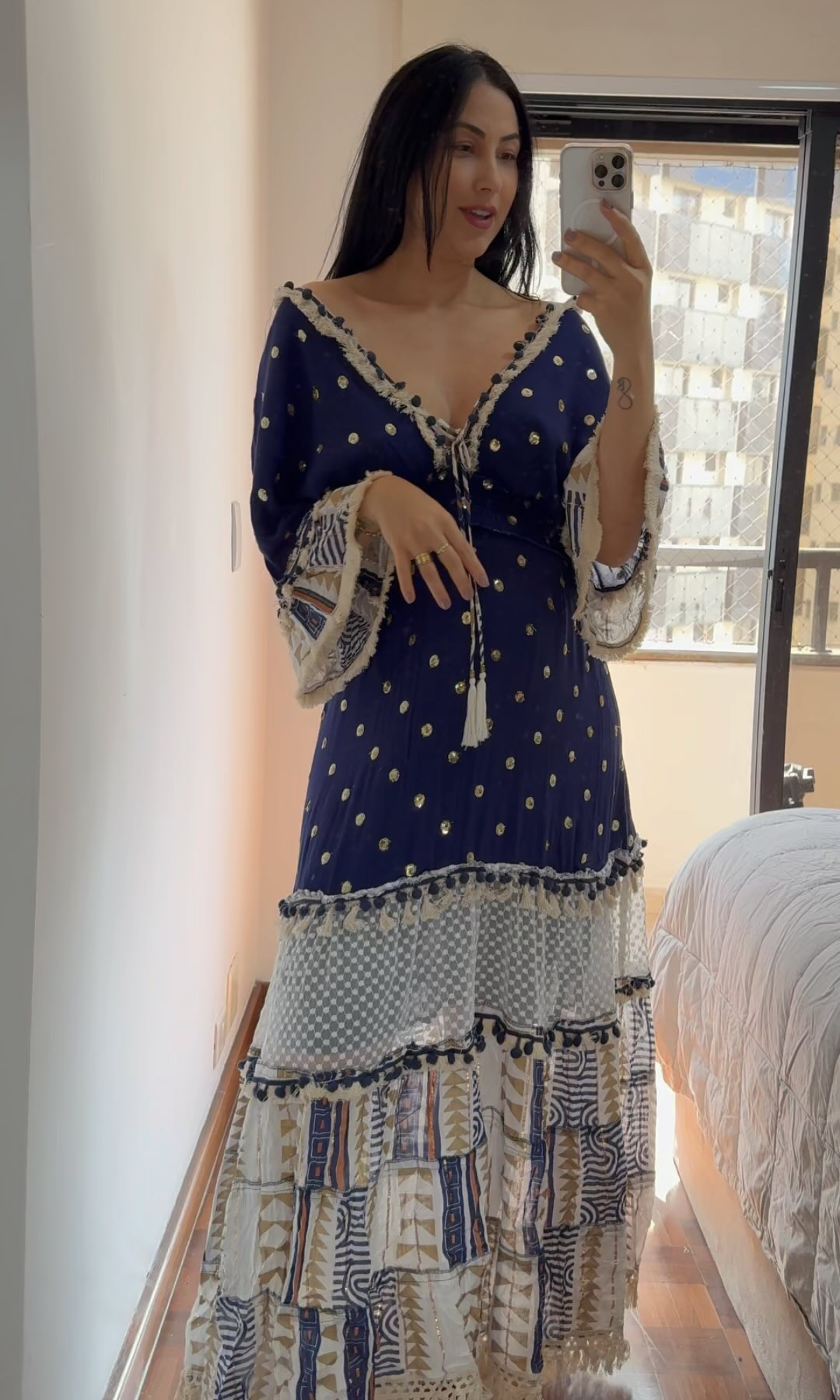 Vestido Esha Azul