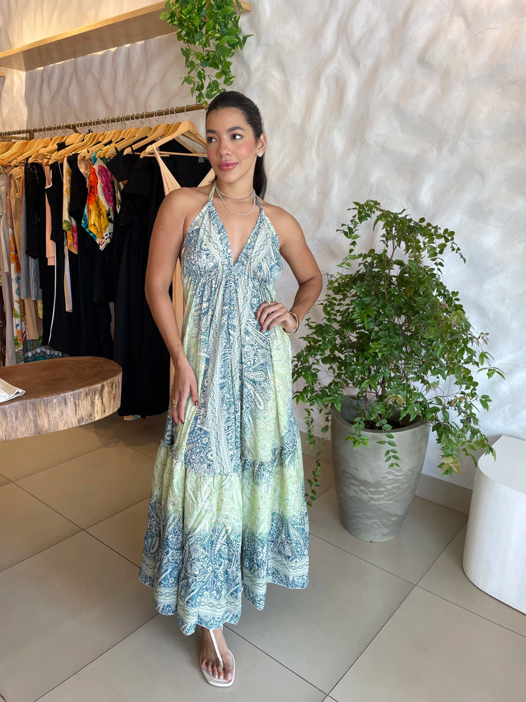 Vestido Zari Verde